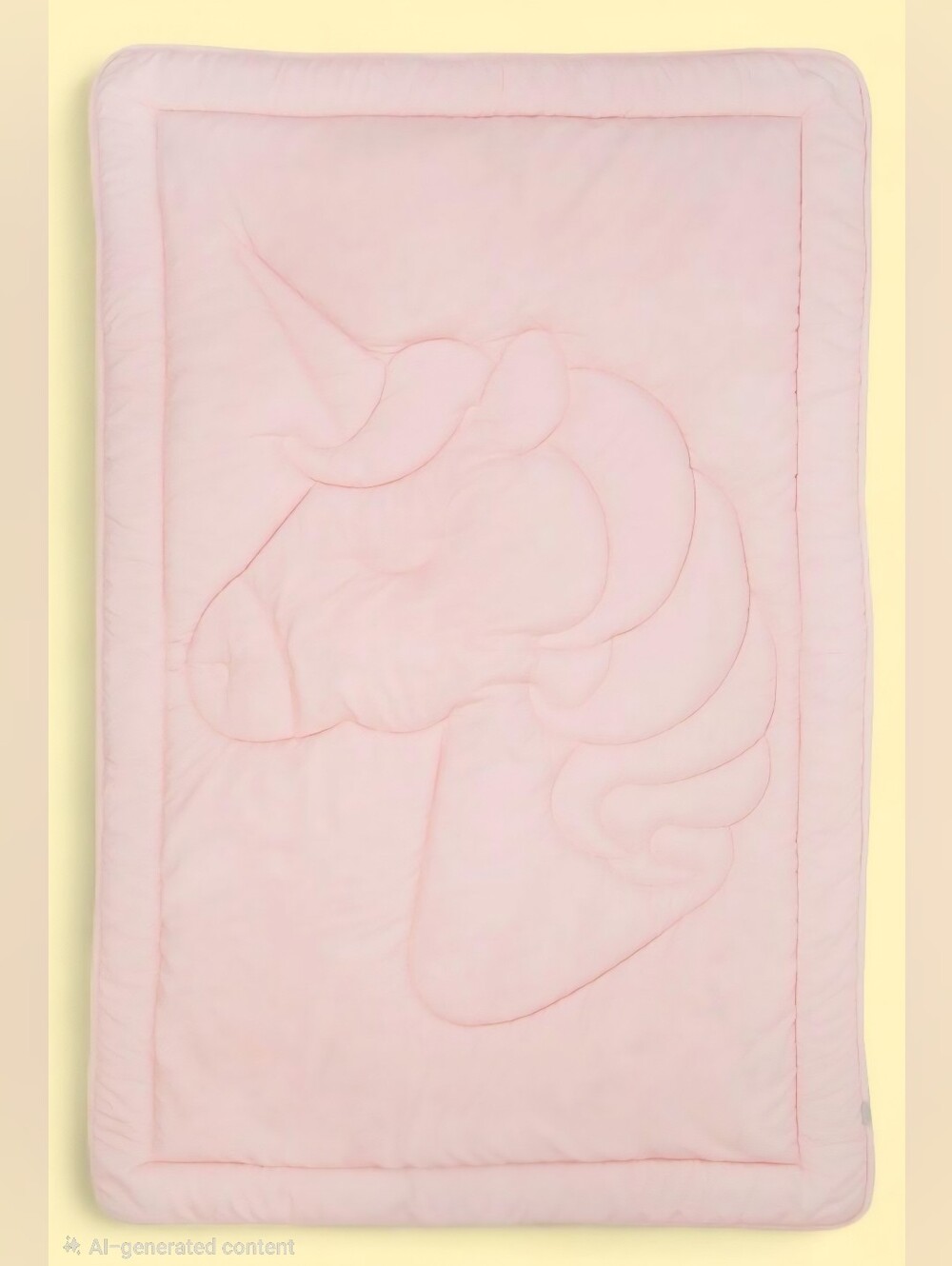 Tadpoles Toddler Quilted Comforter-Unicorn Pattern
